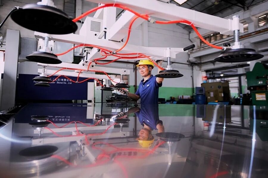 GUANGZHOU JETEX-LLOYD'S MACHINERY LTD lini produksi pabrikan