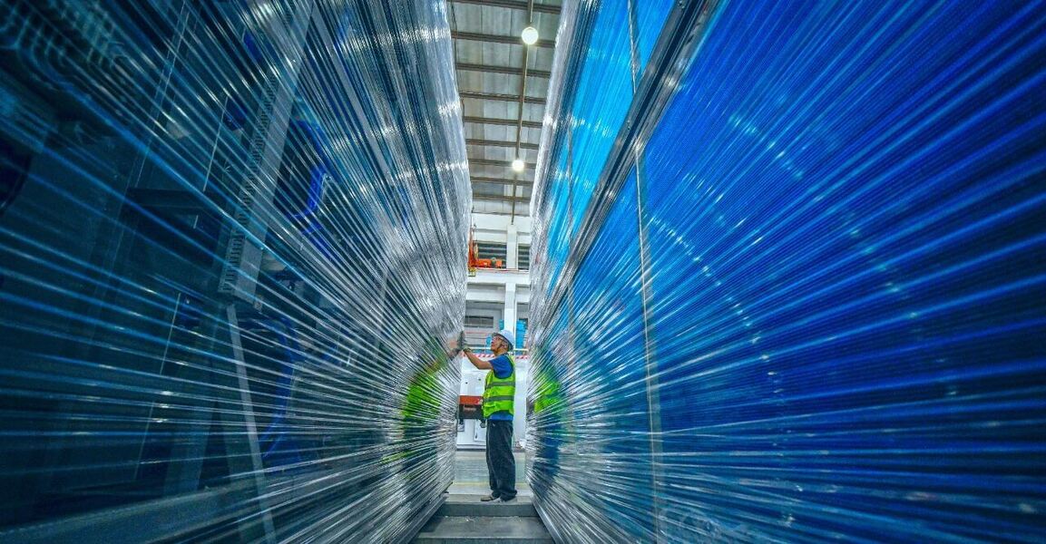 GUANGZHOU JETEX-LLOYD'S MACHINERY LTD lini produksi pabrikan