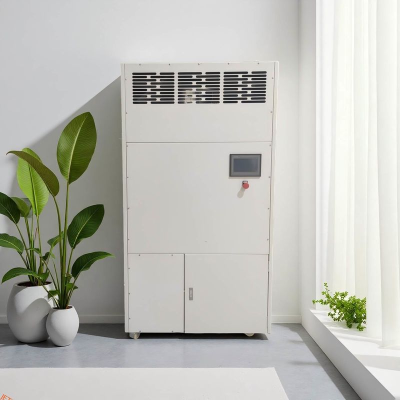Pembersihan Vertikal Dalam Ruangan Ahu Dengan Kipas EC Hemat Energi 35% Pemasangan Mudah